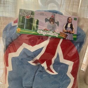 Dog Winged Monkey Costume - Blue and Red - Size XL